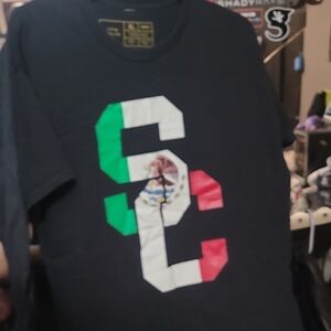 Black Graphic Short Sleeve Tee